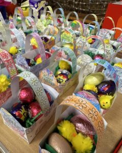 Easter fair easter baskets