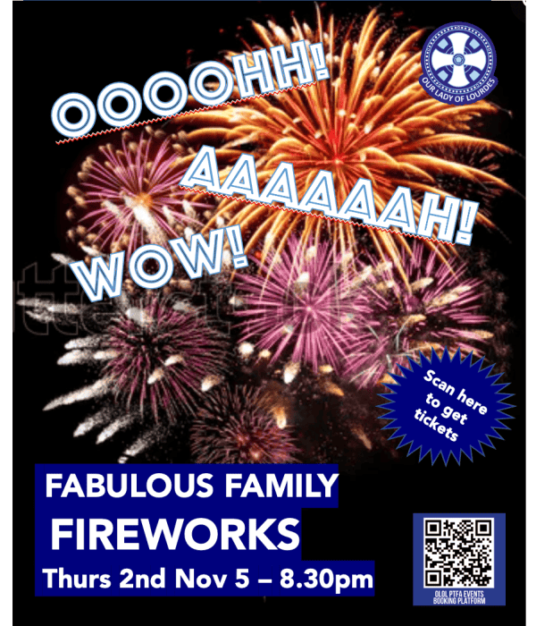 Fireworks Flyer October 23