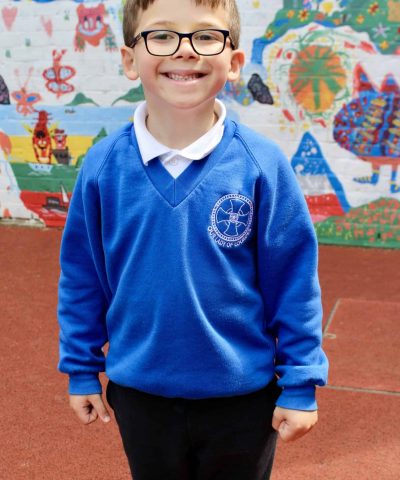 Fraser in Yr 1 playground